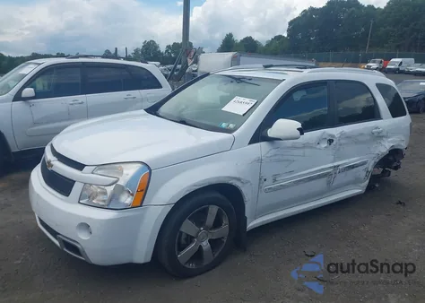 2008 Chevrolet Equinox Sport from USA, damaged, VIN 2CNDL037086075670